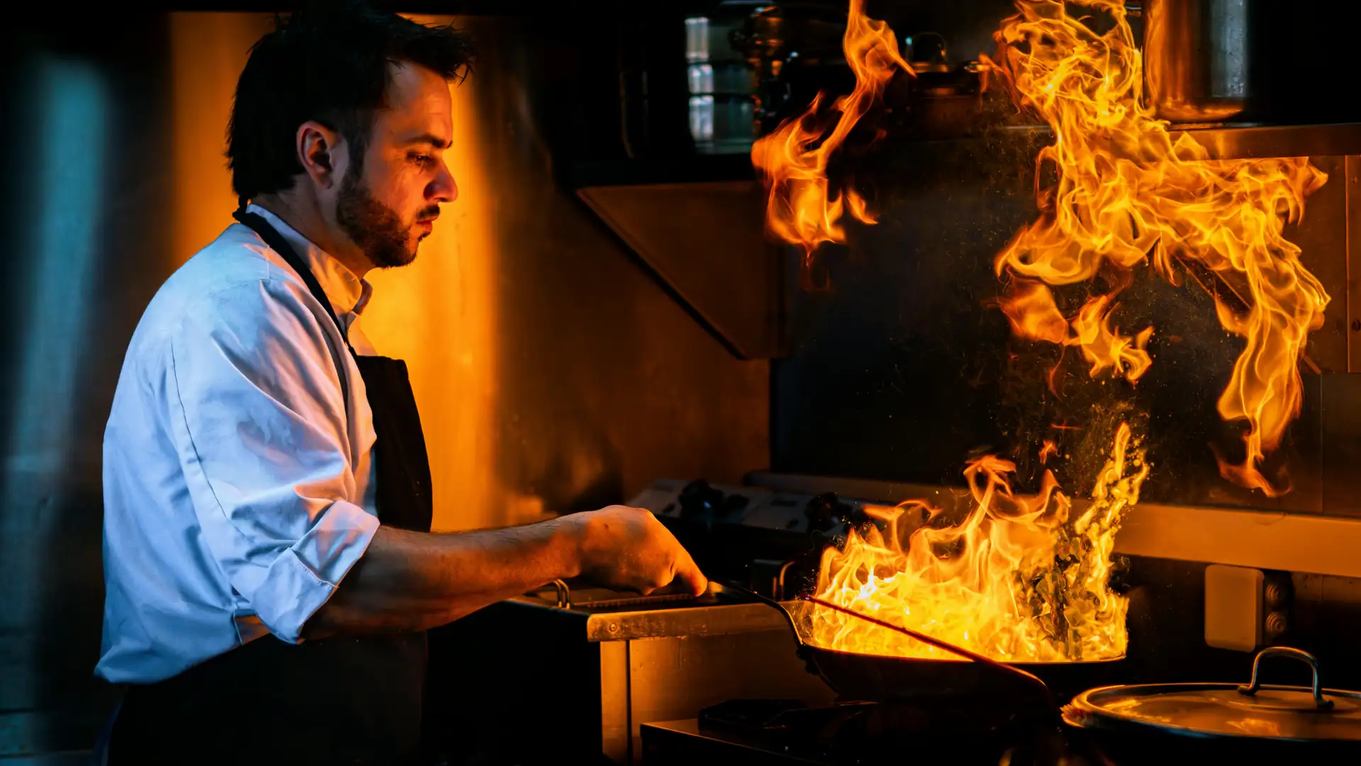 cocinando